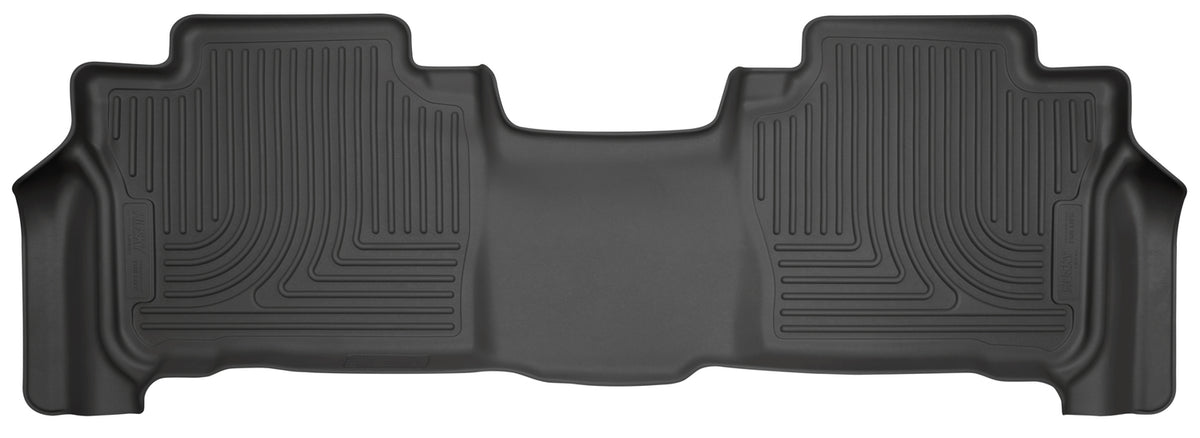 Weatherbeater 2nd Seat Floor Liner For 2013-2021 LX570, Land Cruiser Black Husky Liners