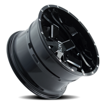 Cast Aluminum Wheels 141 GB 20x9 Milled Spokes Gloss Black ION Wheels