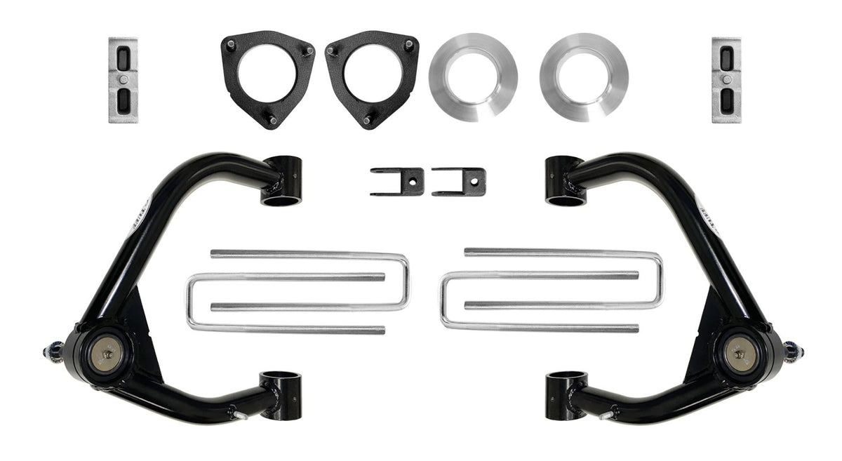 2019-2022 Chevy 1500 4WD 4 Inch Lift Kit w/ Upper Control Arms Tuff Country