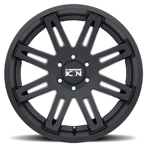 Cast Aluminum Wheels 142 MB 17x9 Matte Black ION Wheels