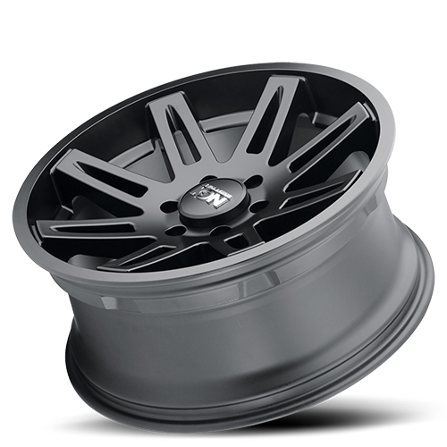Cast Aluminum Wheels 142 MB 18x9 Matte Black ION Wheels