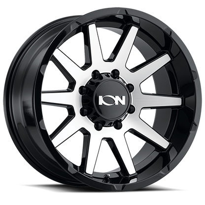 Cast Aluminum Wheels 143 GBM 17x9 Machined Face Gloss Black ION Wheels