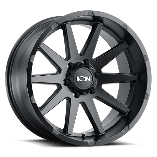 Cast Aluminum Wheels 143 MB 18x9 Matte Black ION Wheels