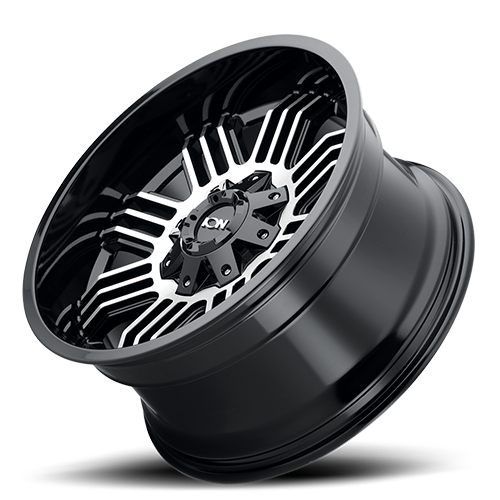 Cast Aluminum Wheels 144 GB 20x9 Machined Gloss Black ION Wheels