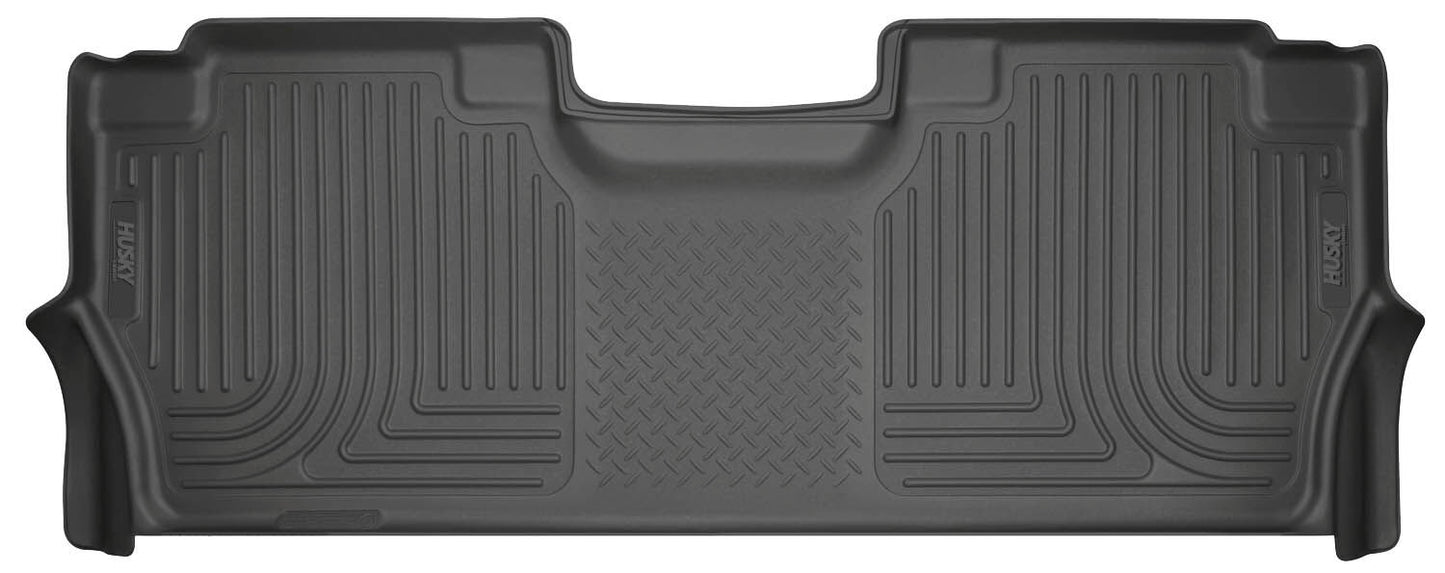 Weatherbeater 2nd Seat Floor Liner For 2017-2025 F-250 Super Duty, F-350 Super Duty, F-450 Super Duty, F-150 Lightning Husky Liners