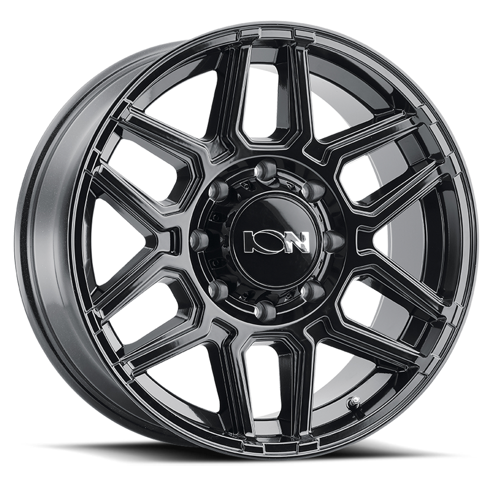 Cast Aluminum Wheels 146 GB 17x9 Gloss Black ION Wheels