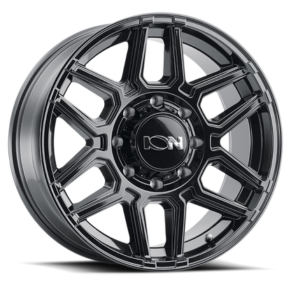 Cast Aluminum Wheels 146 GB 17x9 Gloss Black ION Wheels