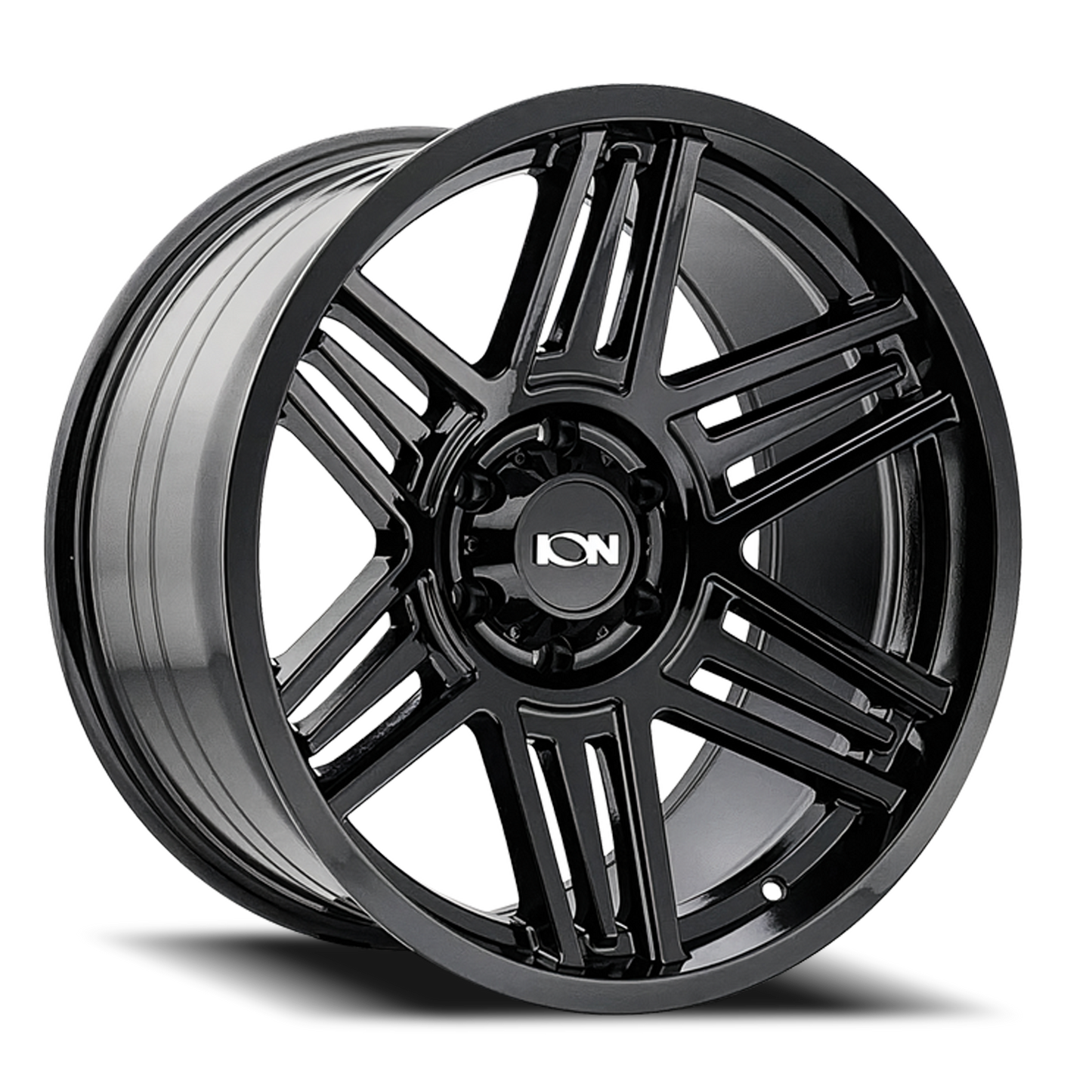 Cast Aluminum Wheels 147 GB 17x9 Gloss Black ION Wheels