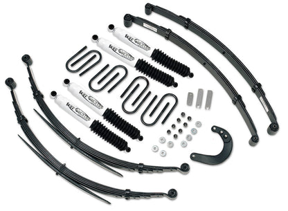 4 Inch Lift Kit 73-87 Chevy Truck/GMC Truck/Suburban/Blazer/Jimmy 1/2 Ton 4WD EZ-Ride Fits Models w/52 Inch long Rear Springs Tuff Country