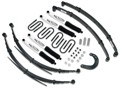4 Inch Lift Kit 73-87 Chevy Truck/GMC Truck/Suburban/Blazer/Jimmy 1/2 Ton 4WD Heavy Duty Fits Models w/52 Inch long Rear Springs Tuff Country