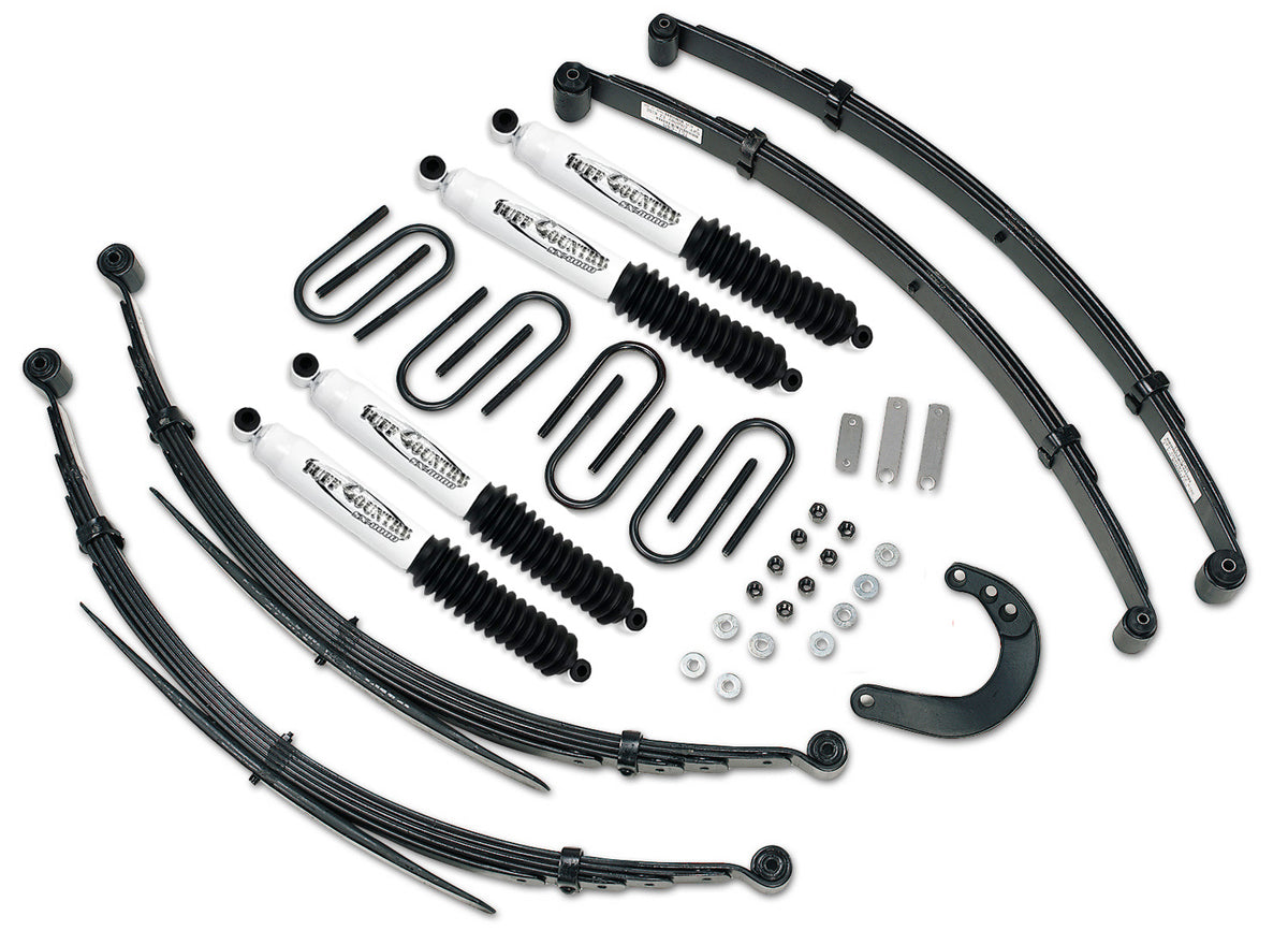4 Inch Lift Kit 73-87 Chevy/GMC Truck/Suburban 3/4 Ton 4x4 K20 EZ-Ride Fits Models w/56 Inch long Rear Springs Tuff Country