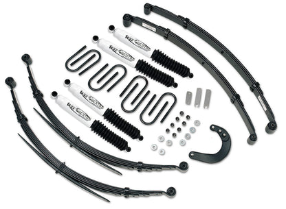 4 Inch Lift Kit 88-91 Chevy/GMC Suburban 3/4 Ton Heavy Duty Fits Models w/56 Inch long Rear Springs Tuff Country