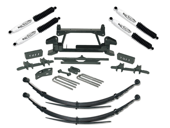 4 Inch Lift Kit 88-98 Chevy/GMC Truck K1500 with Rear Leaf Springs Tuff Country