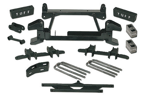 4 Inch Lift Kit 92-98 Chevy/GMC Suburban 2500 8 Lug Fits Models with Cast Lower Control Arms Tuff Country
