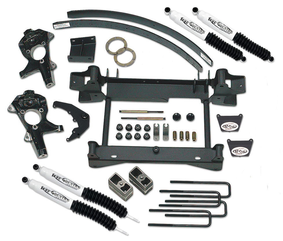 4 Inch Lift Kit 99-05 Silverado/Sierra 1500 w/One Piece Sub Frame Tuff Country