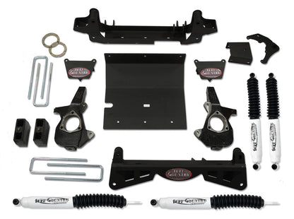 4 Inch Lift Kit 01-10 Silverado/Sierra 2500HD w/3 Piece Sub Frame Tuff Country