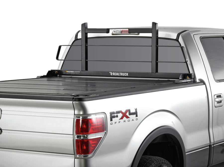 Short Headache Rack 08-19 Silverado/Sierra 04-14 F-150 Steel Body 15-26 F-150 Aluminum Body Backrack