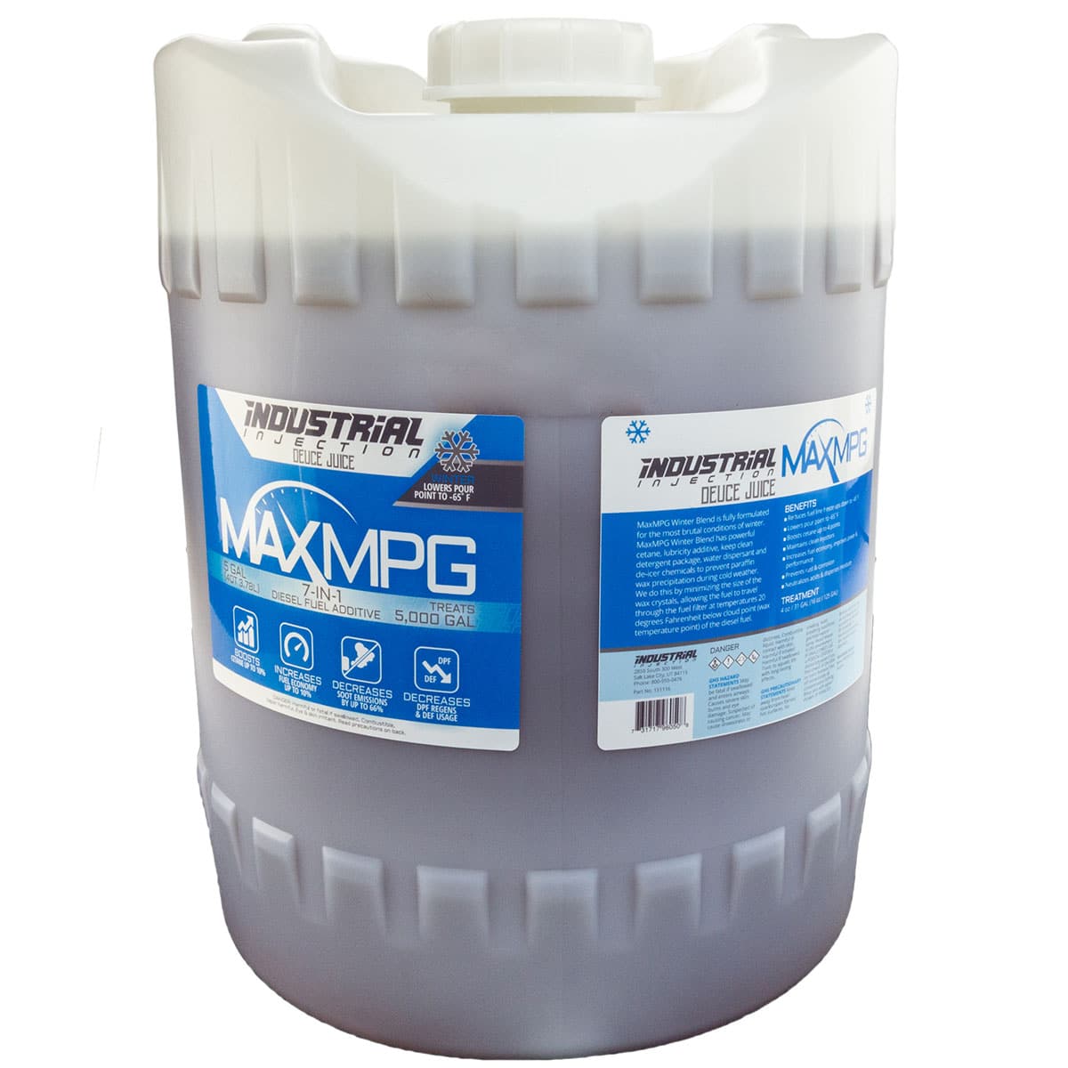 MaxMPG Winter Deuce Juice Additive Industrial Injection