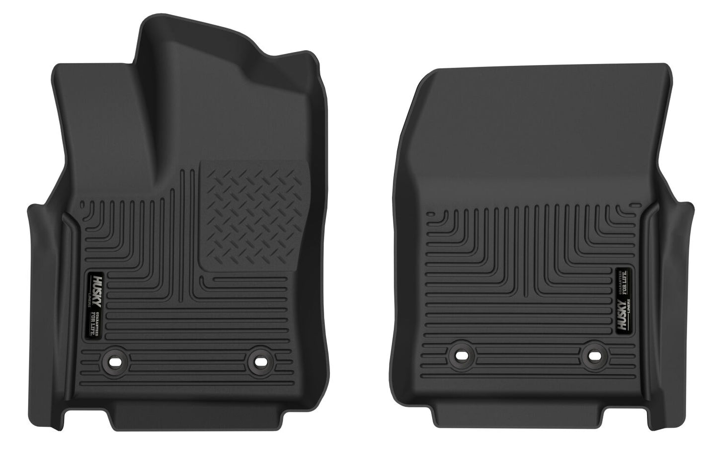 Weatherbeater Front Floor Liners For 2020-2025 Palisade Husky Liners