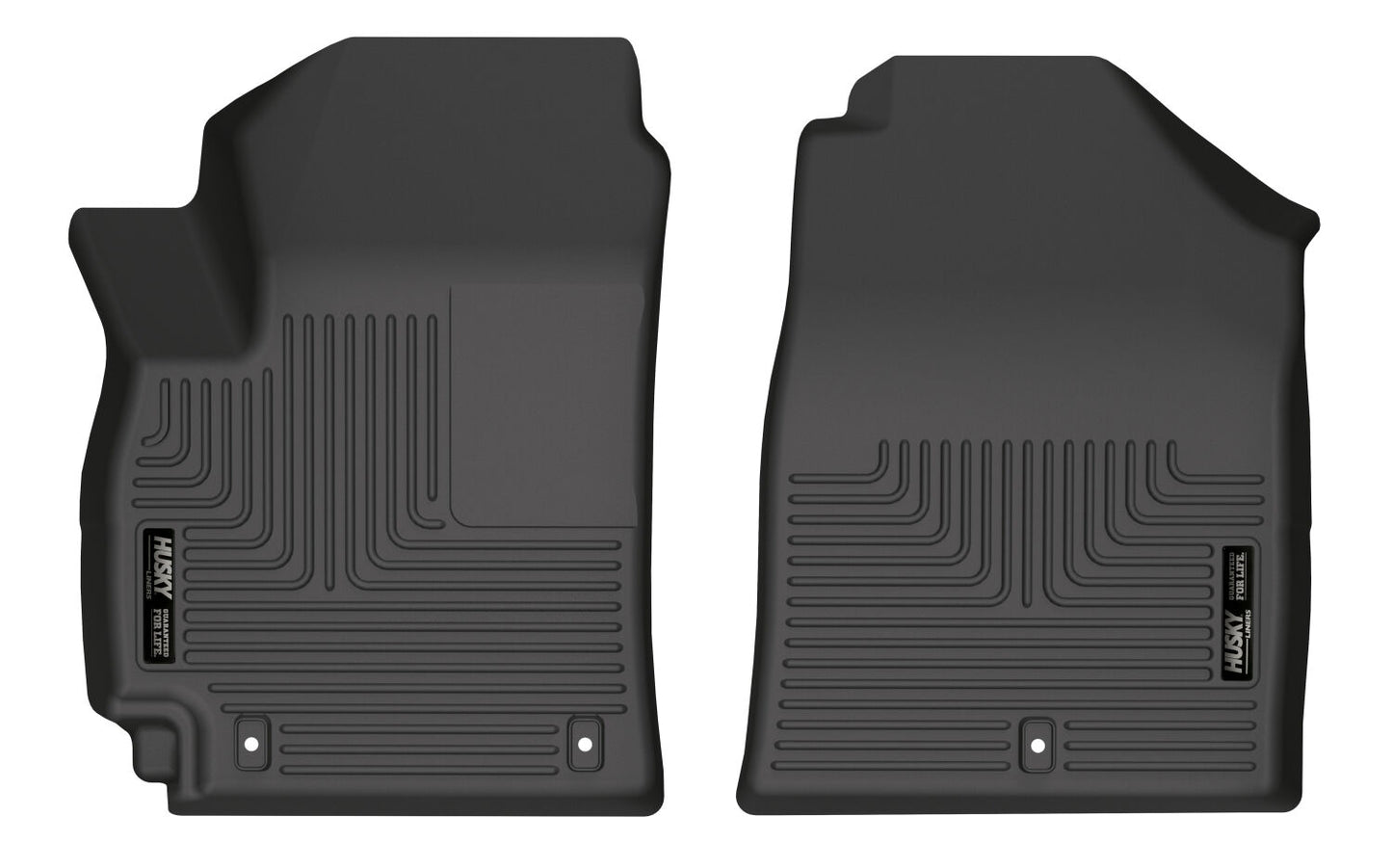 Weatherbeater Front Floor Liners For 2021-2025 Seltos Husky Liners