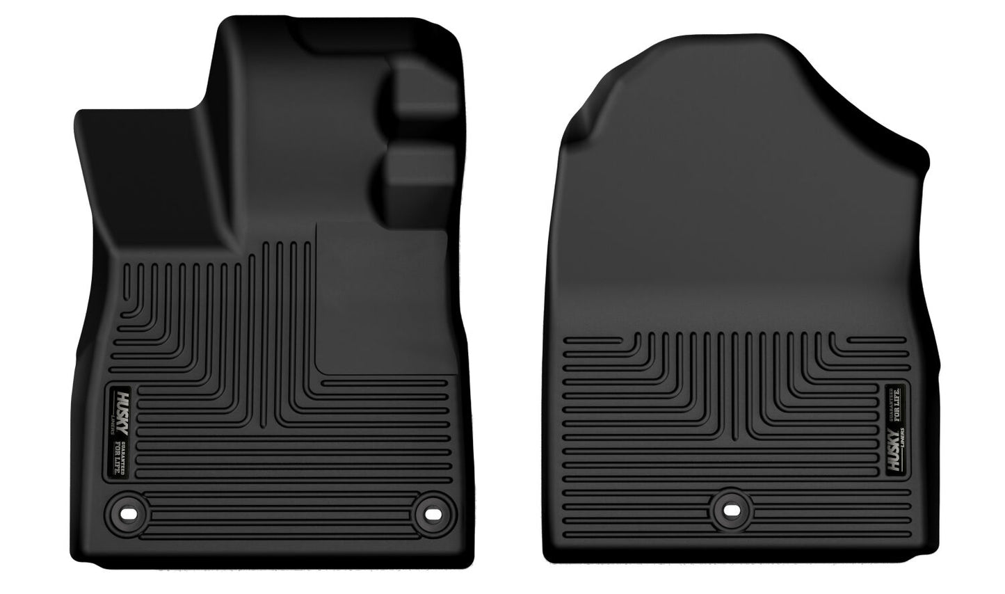 Weatherbeater Front Floor Liners For 2023-2026 Pilot Husky Liners