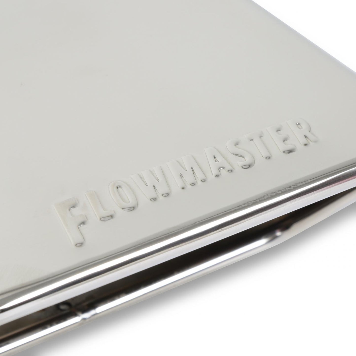 Exhaust Tip Exhaust Tip 3.0 X 5.5 Polished Angle Rolled Edge Fits 2.5 Inch Tubing Flowmaster