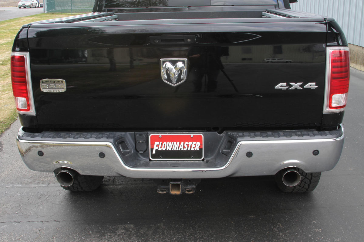 Exhaust Tip Direct Fit Fits 2009-2024 (2019-2024 Classic Body) Ram 1500, 5.7L Hemi With Factory Dual Exhaust Polished Flowmaster