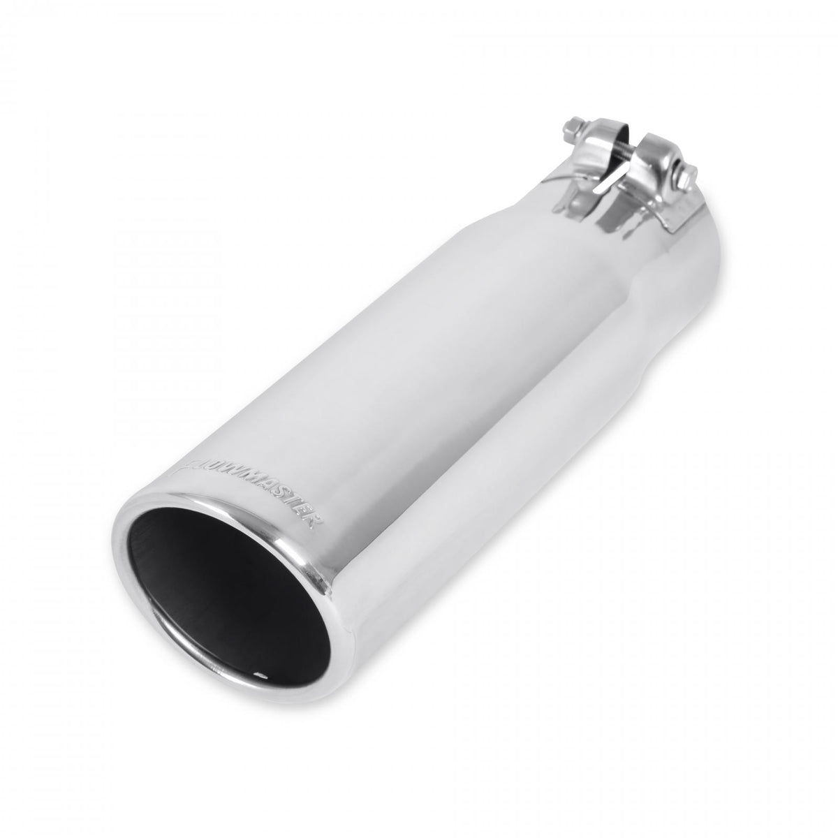 Exhaust Tip Exhaust Tip 3.50 Inch Rolled Angle Polished SS Fits 3.00 Inch Tubing Clamp On Flowmaster