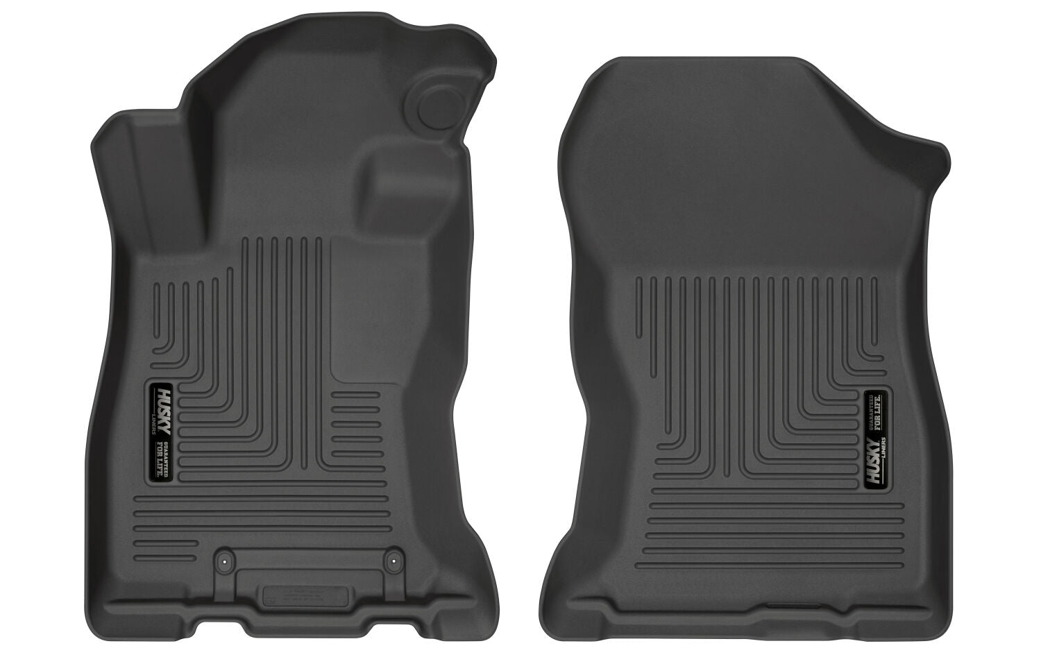 Weatherbeater Front Floor Liners For 2019-2024 Forester Husky Liners