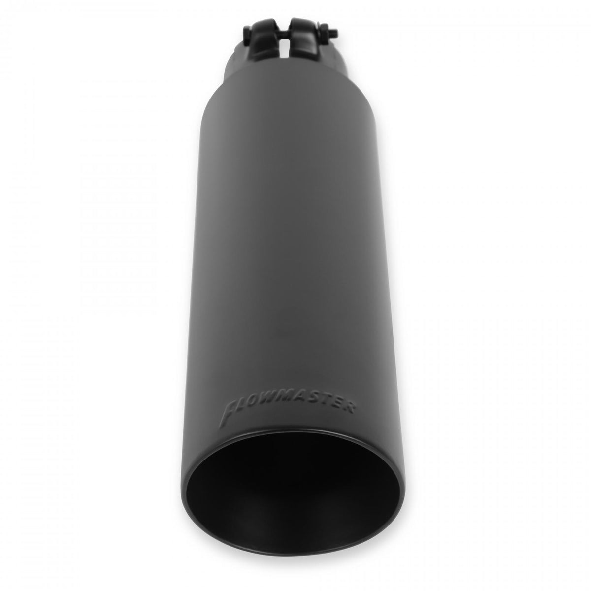 Exhaust Tip Exhaust Tip 3.5 Inch Black Angle Cut Fits 2.5 Inch Tubing- Clamp On Flowmaster