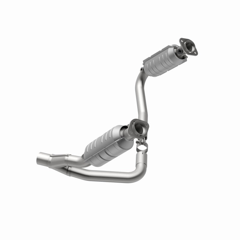 MagnaFlow Direct Fit Catalytic Conv 05-06 Dodge Dakota/2006 Mitsubishi Raider 3.7L Y-Pipe Assembly