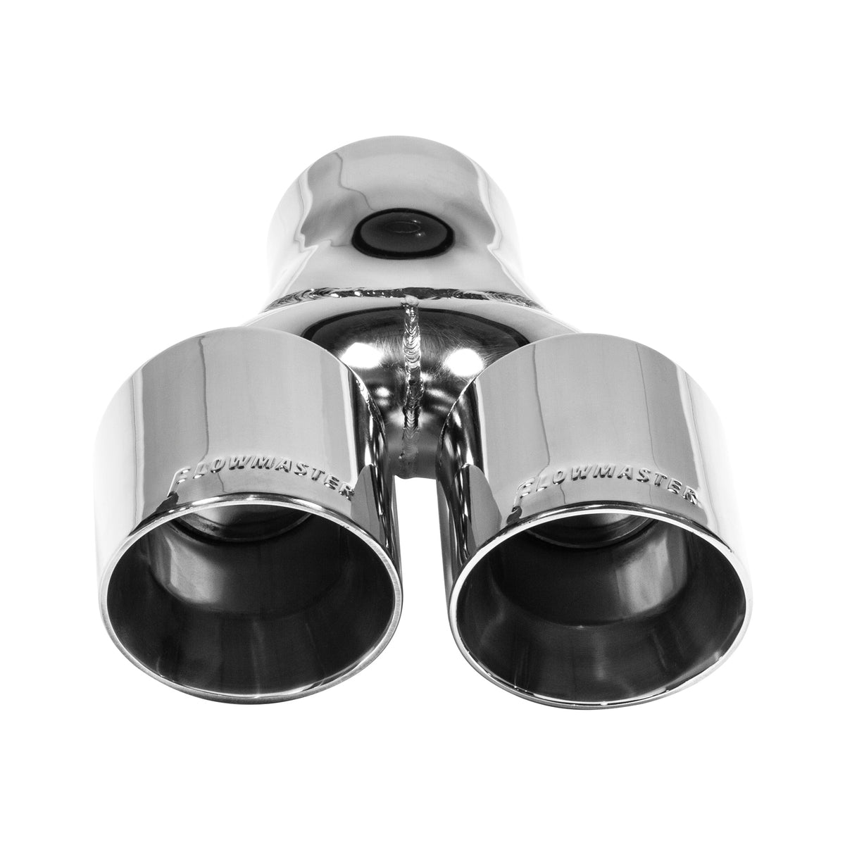 Exhaust Tip Exhaust Tip 3 Inch Dual Out Angle Cut Fits 3 Inch Tubing Weld On Flowmaster
