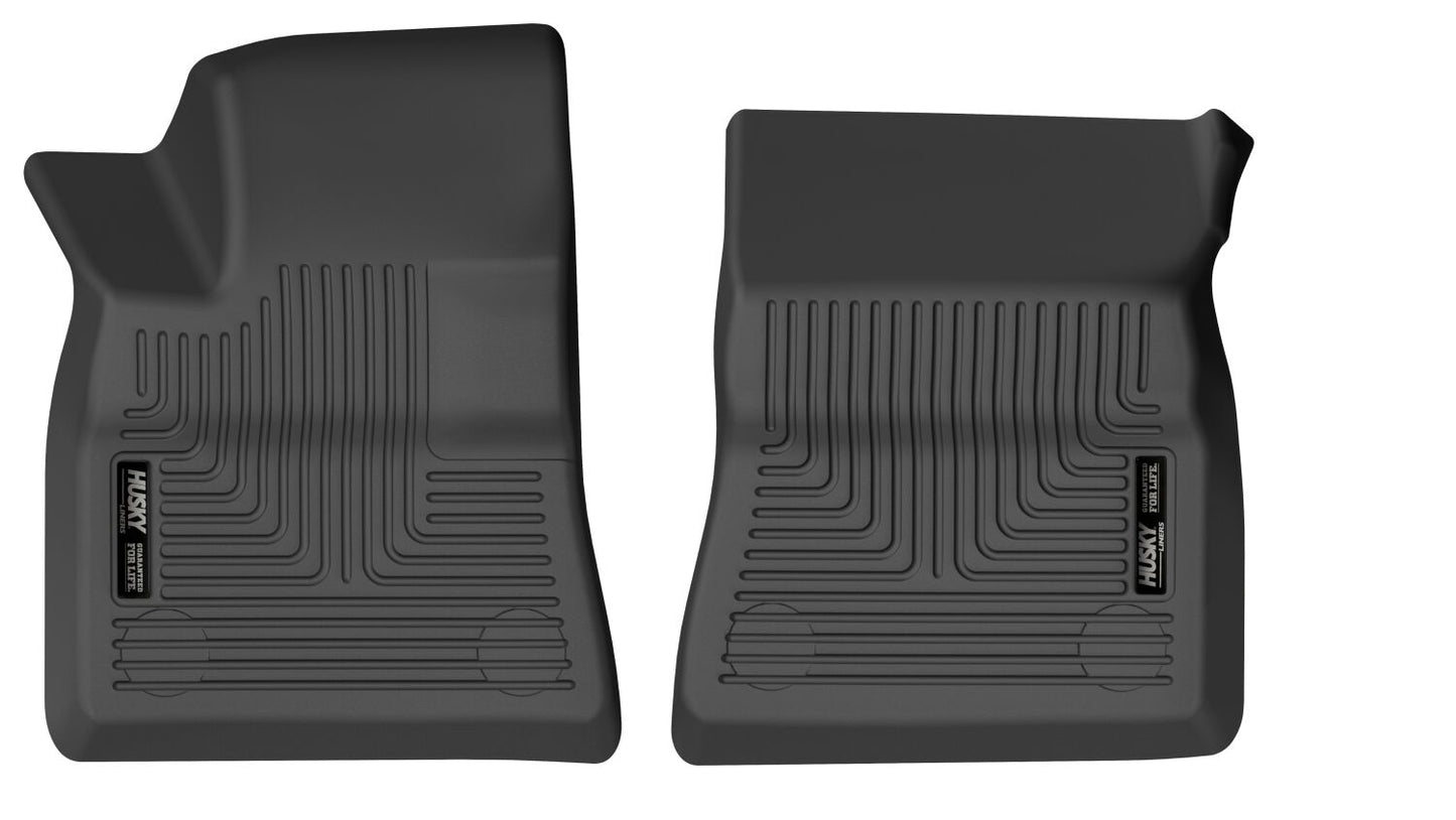 Weatherbeater Front Floor Liners For 2021-2025 Mustang Mach-E Husky Liners