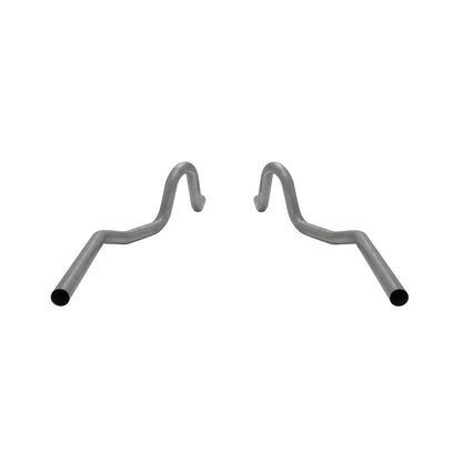 Pre-Bent Tailpipes Fits 1964-1972 GM A-Body. 2.50 Inch Aluminized Steel Flowmaster