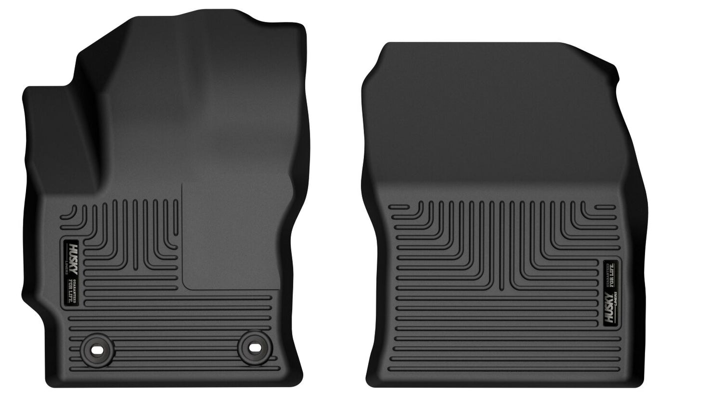 Weatherbeater Front Floor Liners For 2022-2026 Corolla Cross Husky Liners