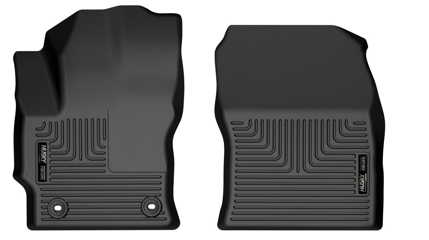 Weatherbeater Front Floor Liners For 2022-2026 Corolla Cross Husky Liners