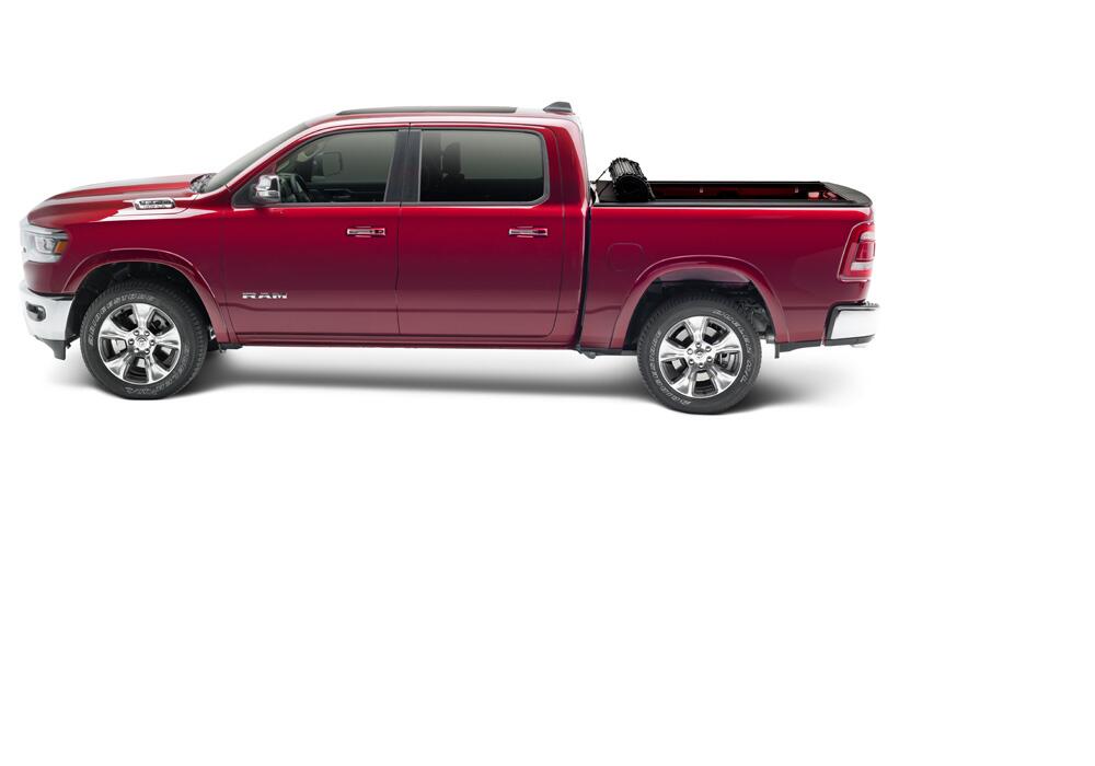 Sentry CT Tonneau Cover Black 2019-2027 (New Body Style) Ram 5 Foot 7 Inch Bed without RamBox with Multifunction Tailgate Truxedo