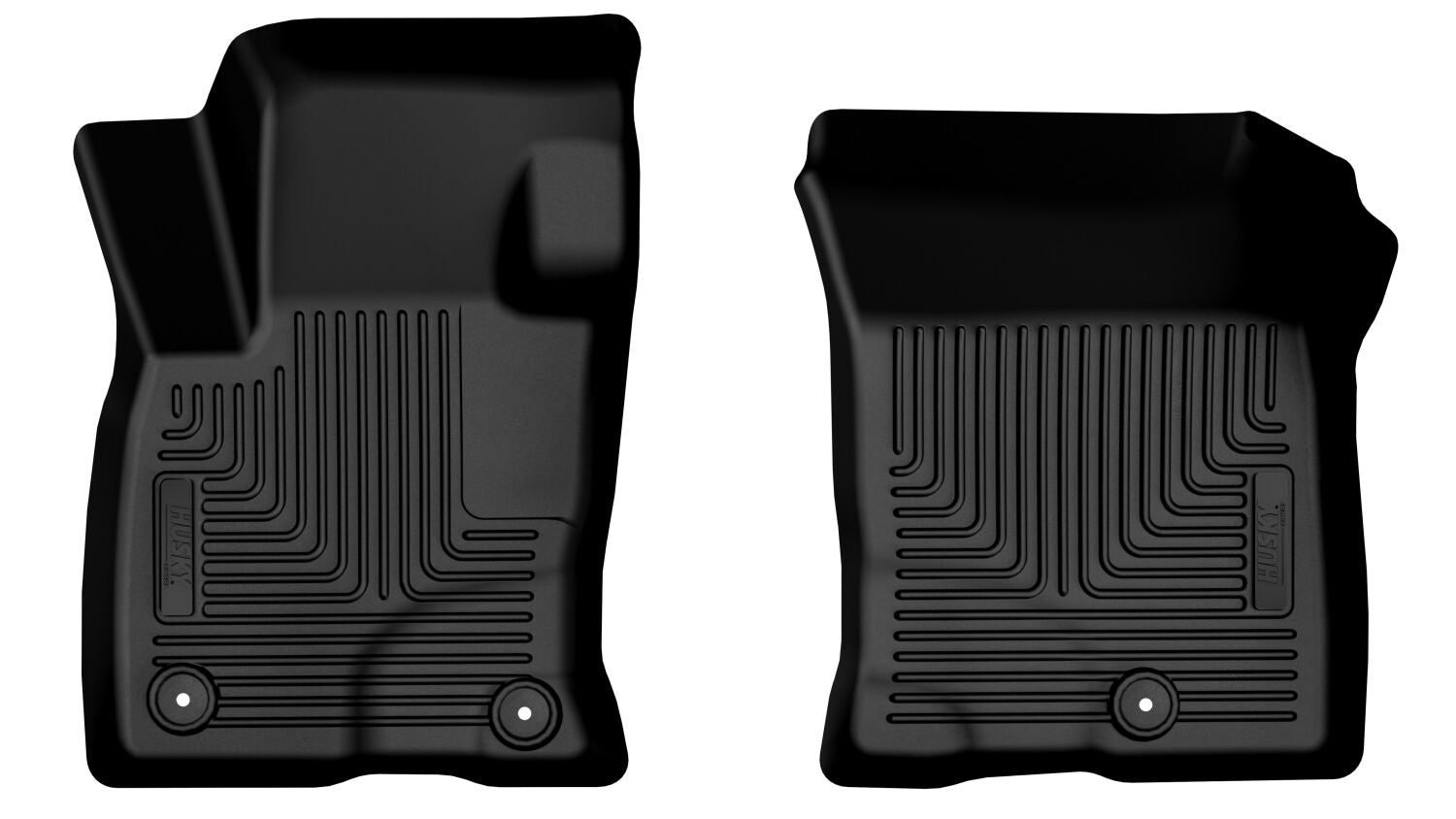 Weatherbeater Front Floor Liners For 2022-2025 Santa Fe, Tucson Husky Liners