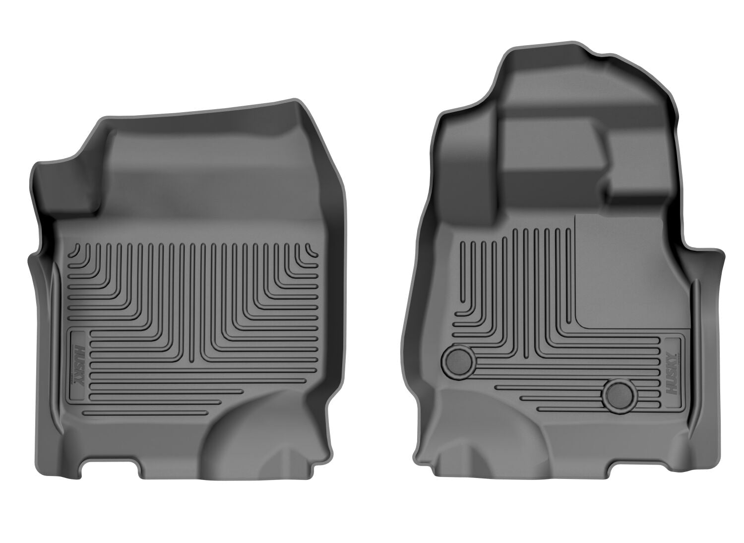 Weatherbeater Front Floor Liners For 2015-2025 F-150 Husky Liners