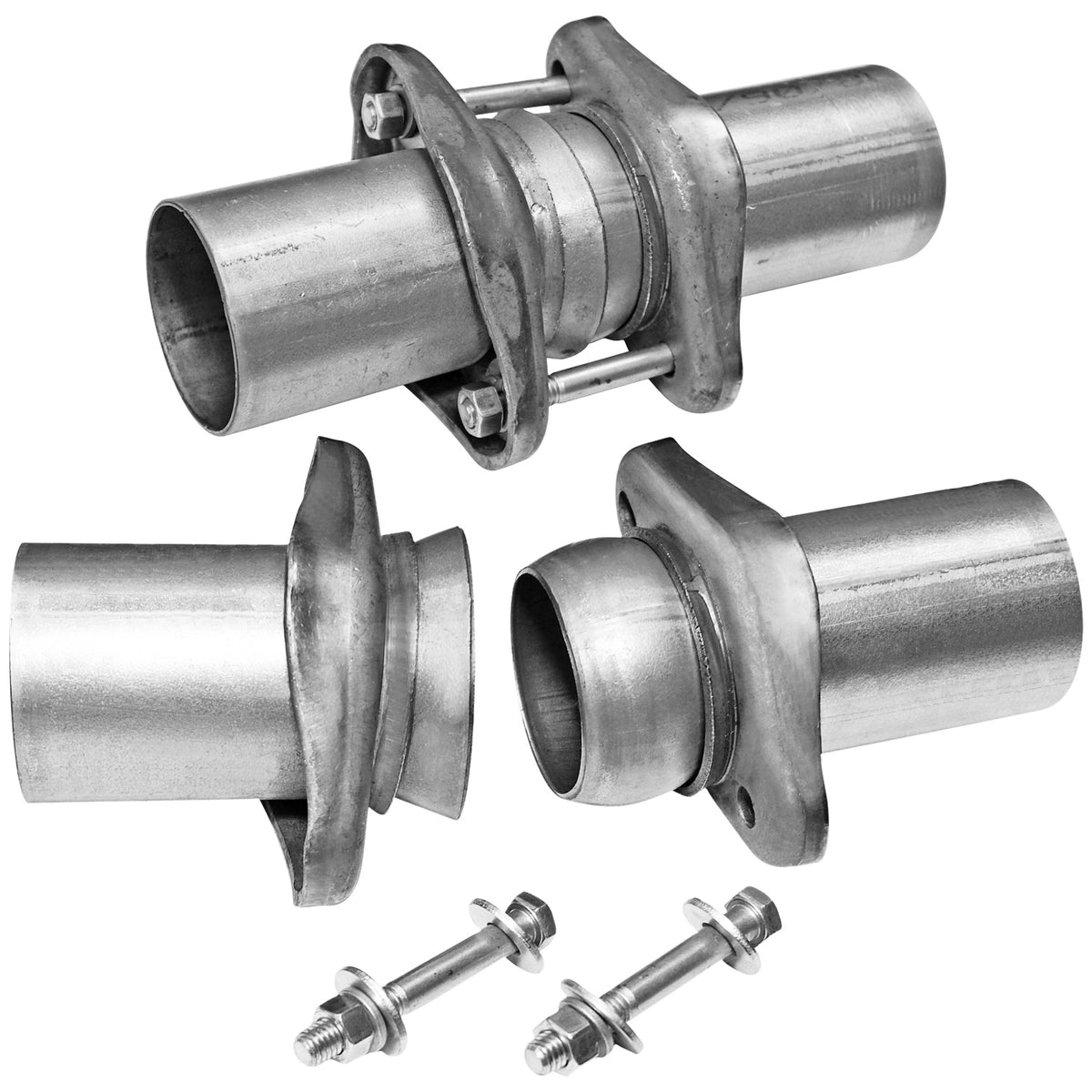 Header Collector Ball Flange Kit 2.50-Inch To 2.50-Inch Tubing Flowmaster