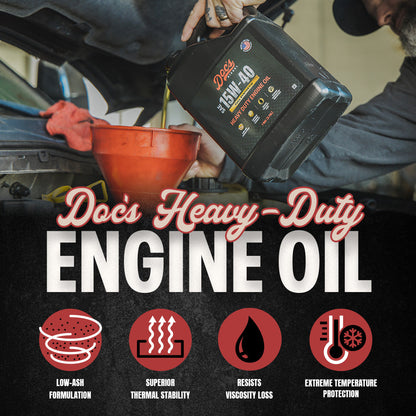 Doc's Diesel Chevrolet/GMC 6.6L Duramax 15W-40 Full Synthetic Oil Change Kit 2019-2026