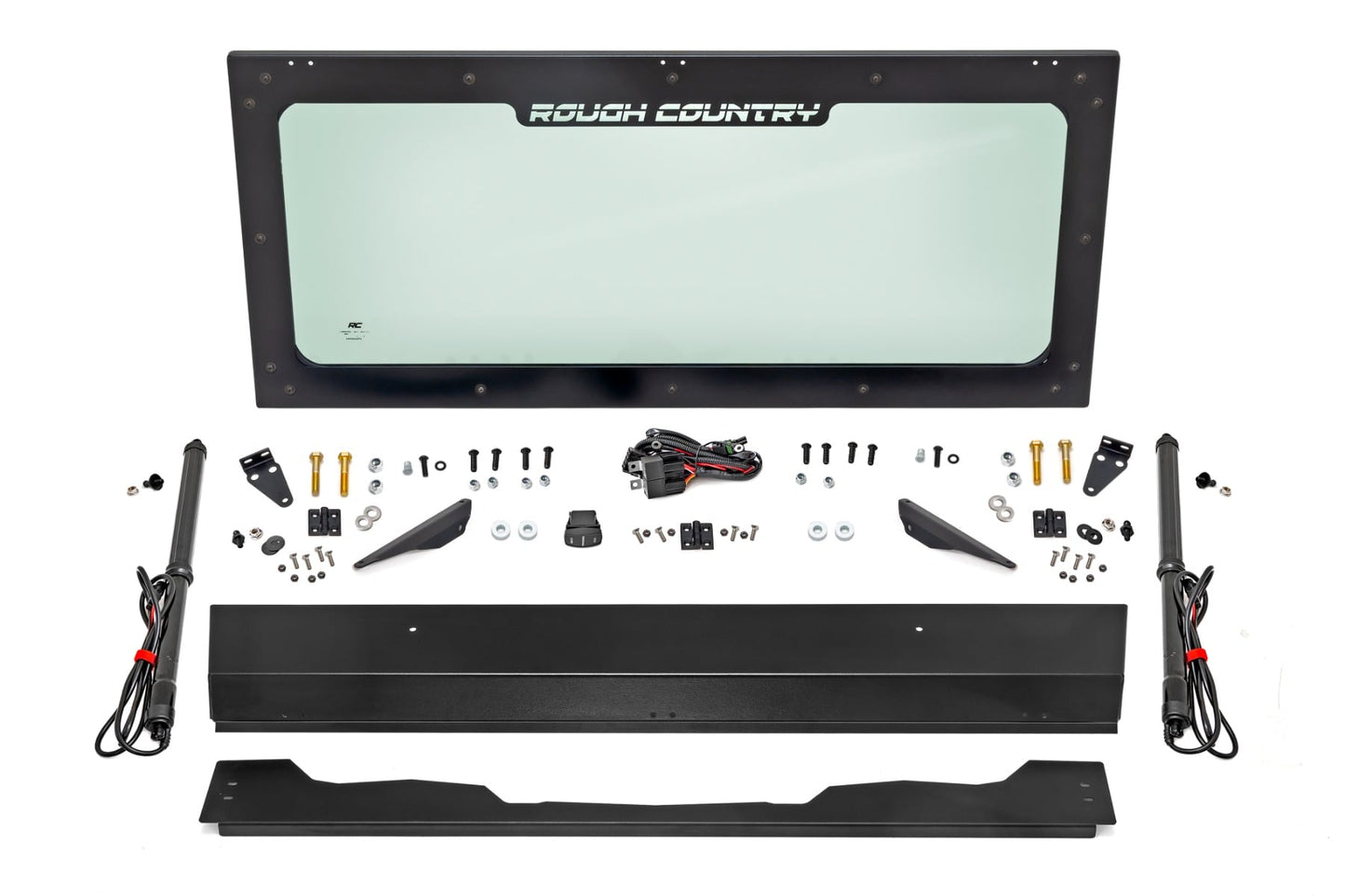 Electric Tilt Windshield | Glass | Honda Pioneer 1000 