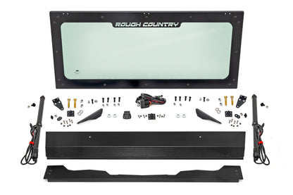 Electric Tilt Windshield | Glass | Honda Pioneer 1000 