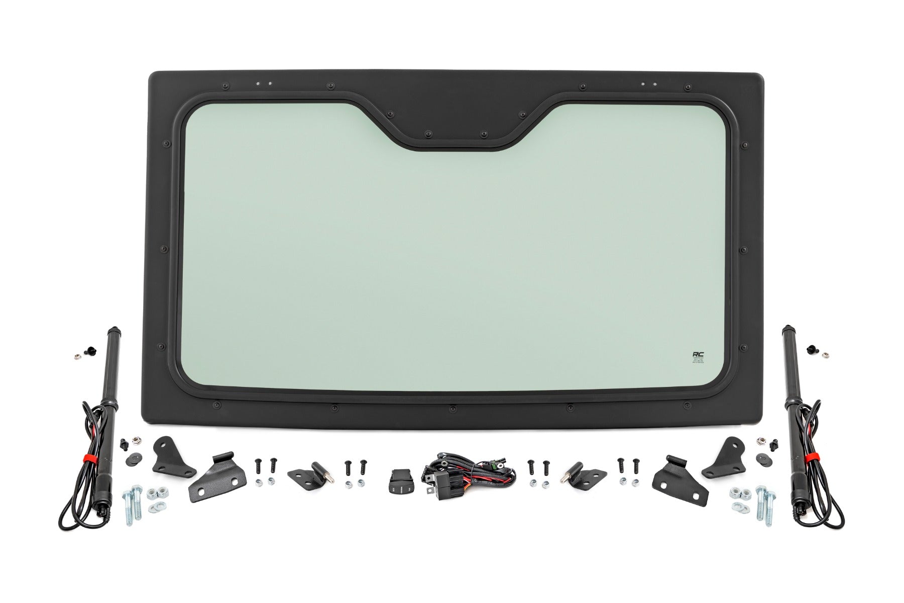 Electric Tilt Windshield | Glass | Formed Frame | Polaris Ranger XP 1000 