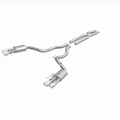MagnaFlow SYS Cat-Back 2018 Ford Mustang GT 5.0L Competition Dual Exit Polished 4in Tips