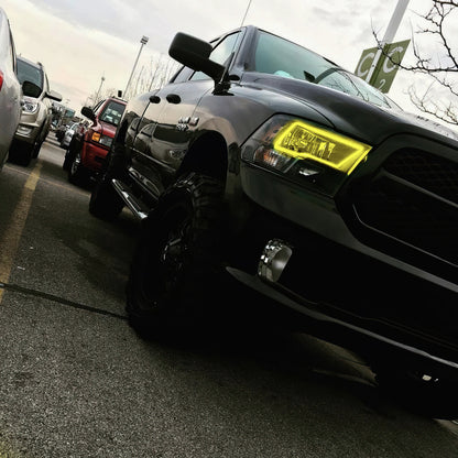 Oracle Dodge Ram Sport 09-18 LED Headlight Halo Kit - ColorSHIFT w/ Simple Controller