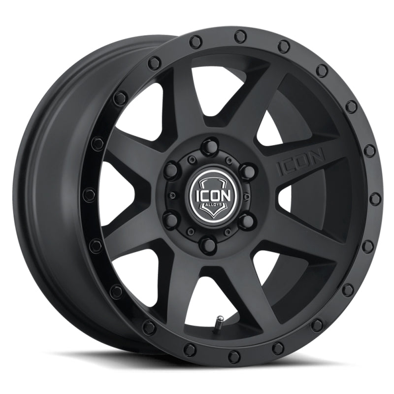 ICON Rebound 20x9 / 5x150 / 16mm / 5.625in BS Double Black Wheel