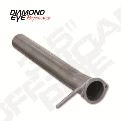 Turbocharger Down Pipe Second Section 03-07 F250/F350 3.5 Inlet/Outlet No Sensor Bung Performance Diamond Eye