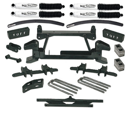 6 Inch Lift Kit 92-98 Chevy/GMC Suburban 2500 8 Lug Fits Models with Cast Lower Control Arms Tuff Country