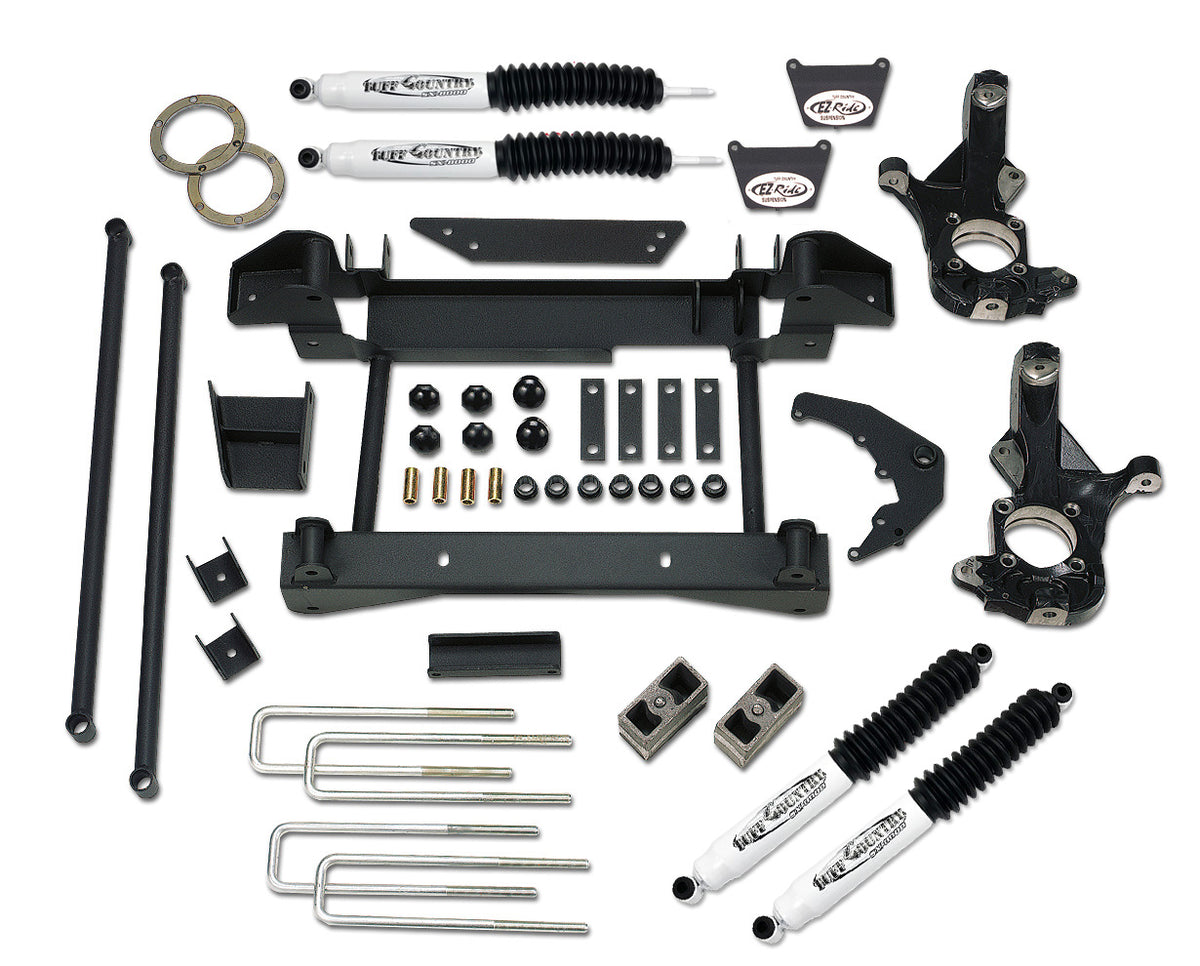 6 Inch Lift Kit 01-06 Silverado/Sierra 1500HD Tuff Country